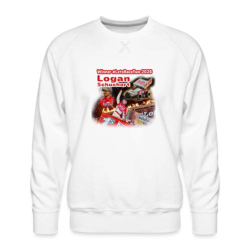 Logan Schuchart #LetsRaceTwo Winner - Men's Premium Sweatshirt