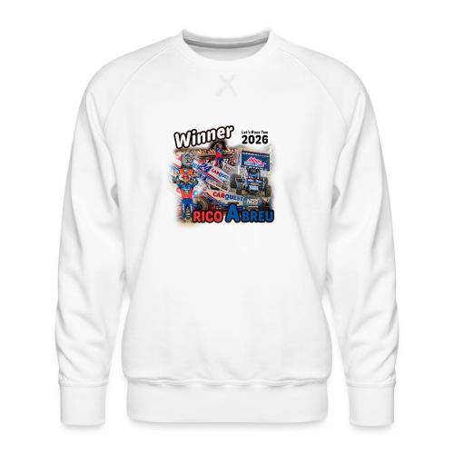 Rico Abreu #LetsRaceTwo Winner - Men's Premium Sweatshirt
