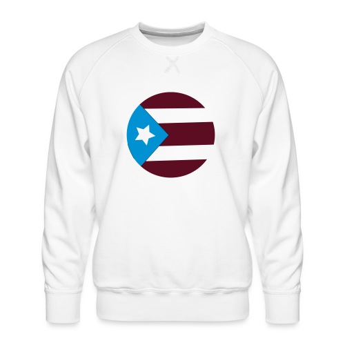 Bandera de Puerto Rico - Men's Premium Sweatshirt