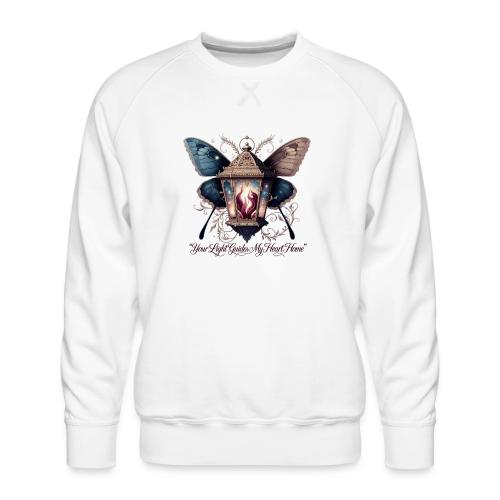 Guiding Light Eternal Flame Lantern Romance Gifts - Men's Premium Sweatshirt