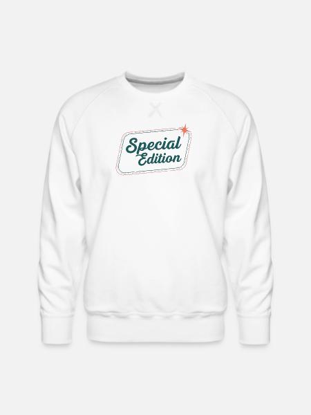 Special Edition - Men's Premium Sweatshirt - white