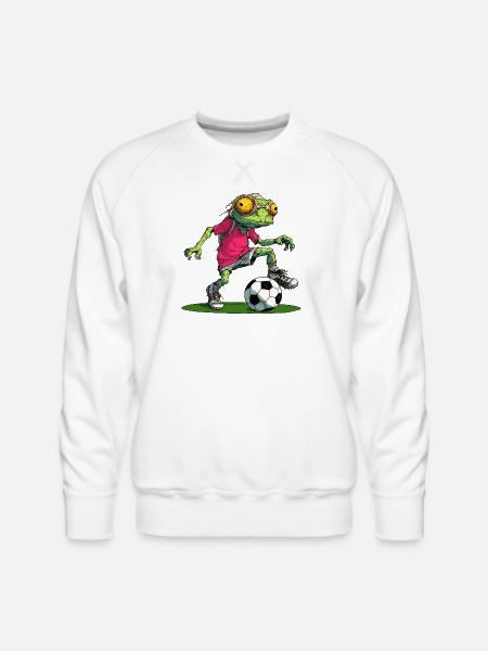 Chameleons Soccer - Men's Premium Sweatshirt - white