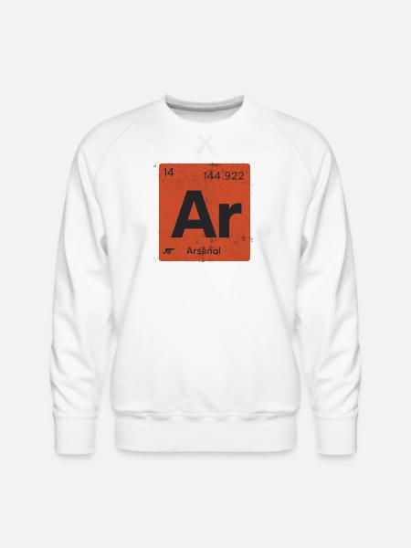 Ar Elemen of Arsenal - Men's Premium Sweatshirt - white