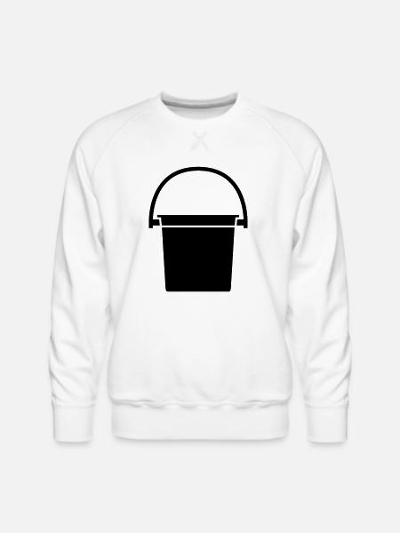 bucket - Men's Premium Sweatshirt - white