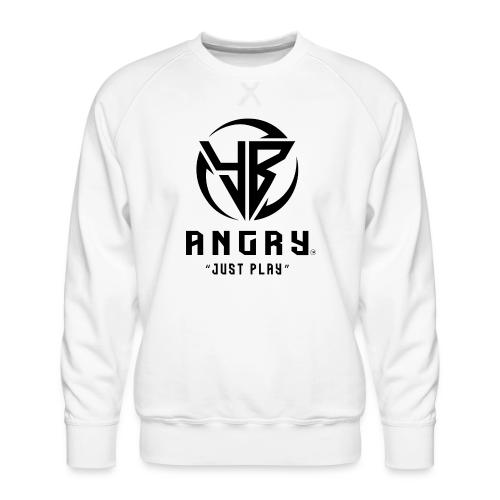 YBAngry Badge of Peace - Men's Premium Sweatshirt