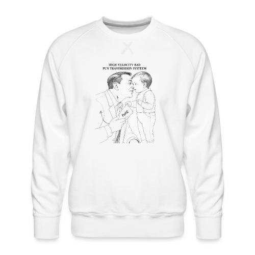 Dad Joke Blueprint T-Shirt - Men's Premium Sweatshirt