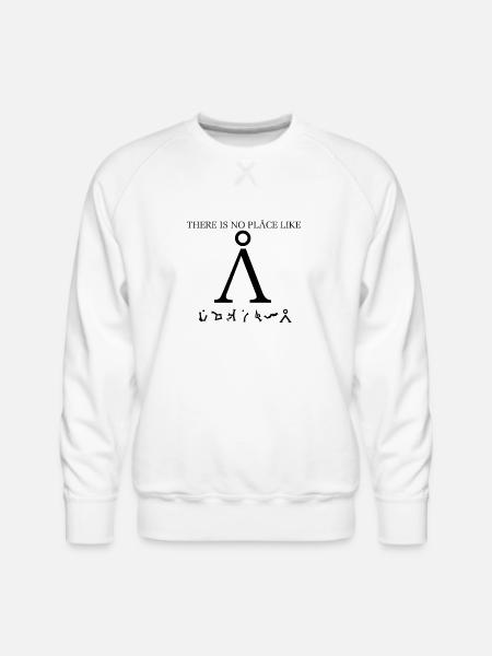 Stargate SG1 - There Is No Place Like Earth - Men's Premium Sweatshirt - white