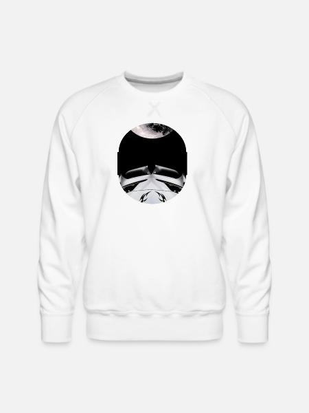 Moonlit Carfront Noir - Men's Premium Sweatshirt - white