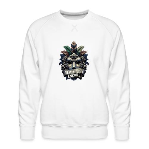 Masquerade Mask T-Shirt - Men's Premium Sweatshirt