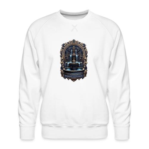 Gilded Baroque Fountain T-Shirt - Men's Premium Sweatshirt