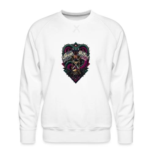 Love Bites (Literally) T-Shirt - Men's Premium Sweatshirt