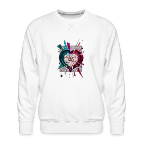 Sealed with a Kiss-Off T-Shirt - Men's Premium Sweatshirt