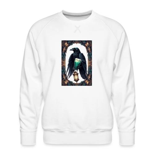 Pint of No Regrets Just Shenanigans Raven T-Shirt - Men's Premium Sweatshirt