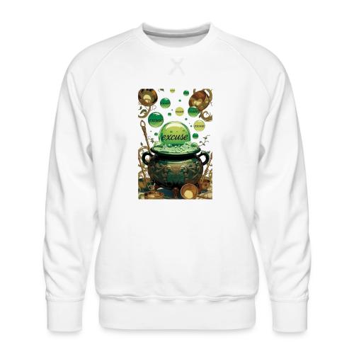Emerald Excuses Cauldron Graphic Tee - Men's Premium Sweatshirt