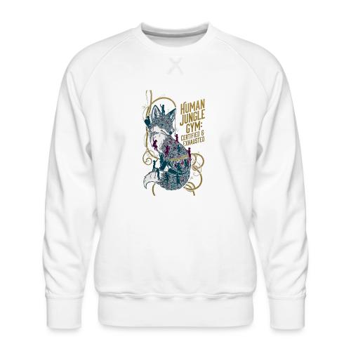 Human Jungle Gym Fox Tee - Men's Premium Sweatshirt
