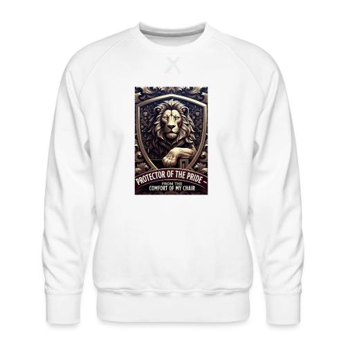 Lion King T Shirt, Funny Low-Effort Father Gift - Men's Premium Sweatshirt
