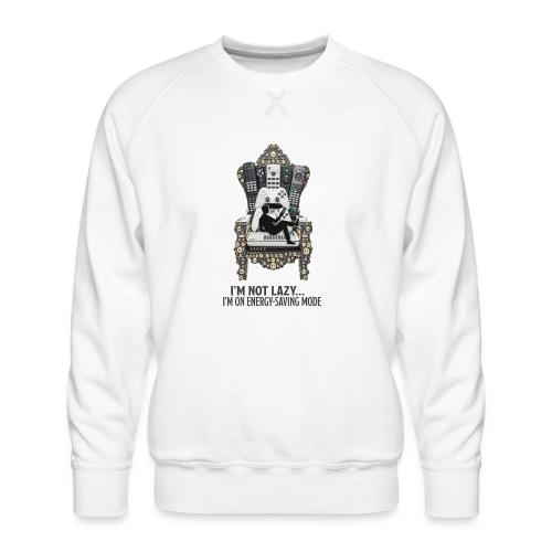 Remote Throne Procrastinator T Shirt, Dad Gift - Men's Premium Sweatshirt