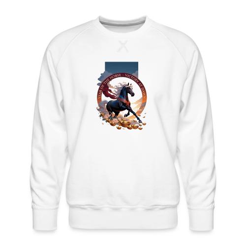 Year of the Horse Dawn T Shirt,Lunar New Year Gift - Men's Premium Sweatshirt
