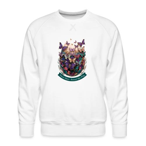 Easter Dawn's Flutter Butterfly T Shirt, Gift - Men's Premium Sweatshirt