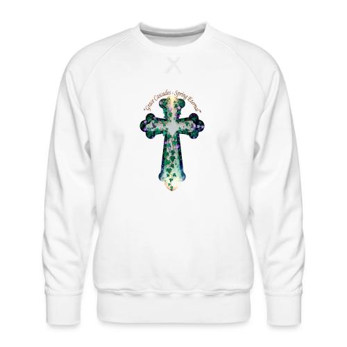 Easter Grace Cascades Eternal T Shirt, Mercy Gift - Men's Premium Sweatshirt