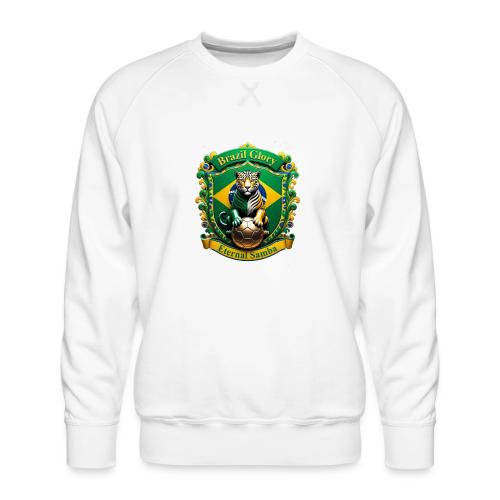 Brazil Jaguar Glory Tee, Brazilian Pride Gift - Men's Premium Sweatshirt
