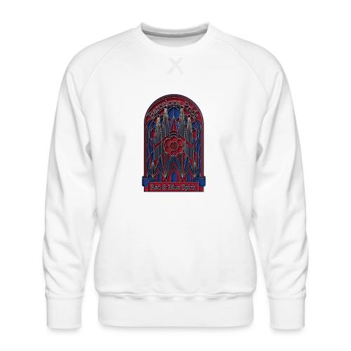 Barcelona Scarlet Pride T Shirt, Vibrant City Gift - Men's Premium Sweatshirt