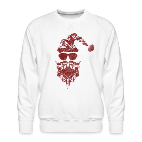 Red Coastal Inspired Santa Claus - Men's Premium Sweatshirt