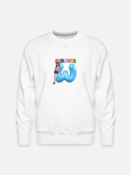 Nick Name W - Men's Premium Sweatshirt - white