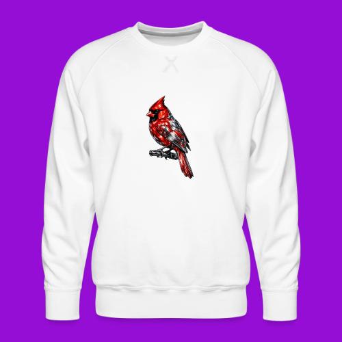 Silver Cardinal - Men's Premium Sweatshirt
