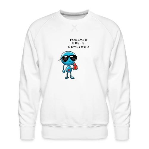 Mrs S Forever Newlywed - Men's Premium Sweatshirt