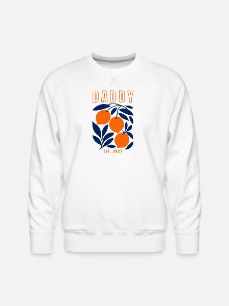 Daddy 2027 - Men's Premium Sweatshirt - white