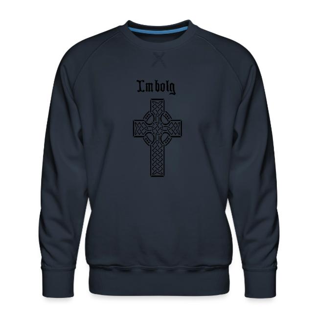 Imbolg Black Logo and Cross