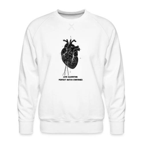 Love Algorithm T-Shirt - Men's Premium Sweatshirt