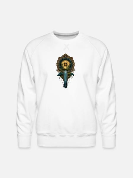 Golden Sun portal  - Men's Premium Sweatshirt - white