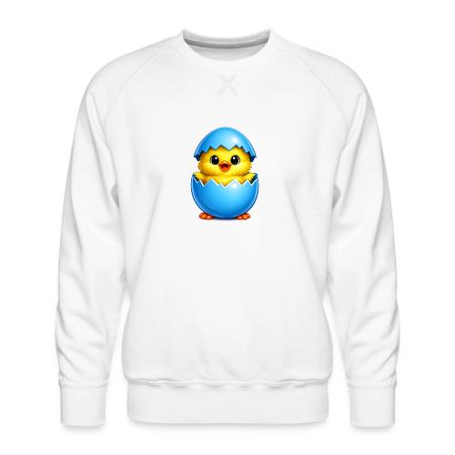 Easter Chick Blue - Men's Premium Sweatshirt