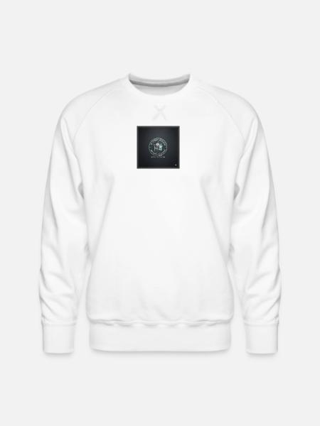 so-fresh-so-clean-mens-football-tee - Men's Premium Sweatshirt - white