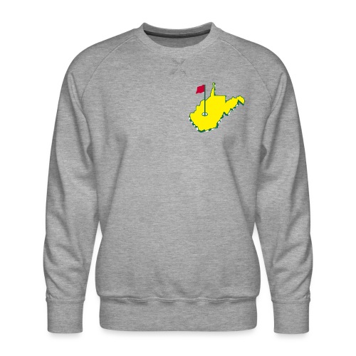 West Virginia Golf - Men's Premium Sweatshirt
