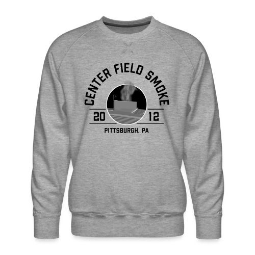 Center Field Smoke (Light) - Men's Premium Sweatshirt