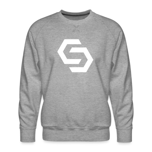 Smart Guy Logo - Men's Premium Sweatshirt