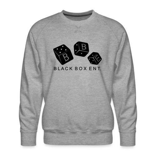 black box_vector - Men's Premium Sweatshirt