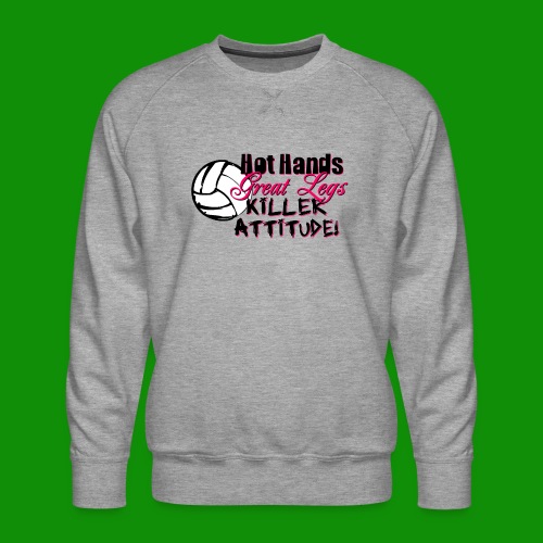 Hot Hands Volleyball - Men's Premium Sweatshirt