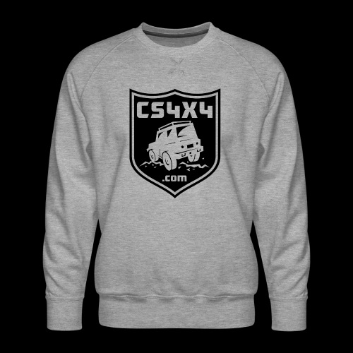 CS4x4 Black Shield - Men's Premium Sweatshirt