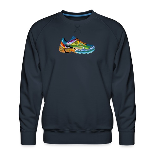 American Hiking x Abstract Hikes Apparel - Men's Premium Sweatshirt