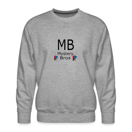 Mystery Bros T-Shirt Logo - Men's Premium Sweatshirt