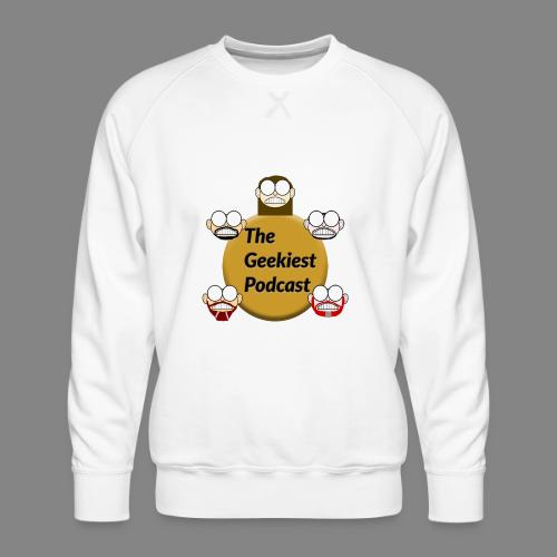 The Geekiest Podcast Logo - Men's Premium Sweatshirt