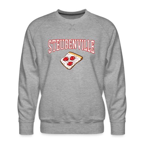 Steubenville Pizza - Wordmark - Men's Premium Sweatshirt