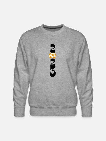 SPORT FOOTBALL - Men's Premium Sweatshirt - heather grey