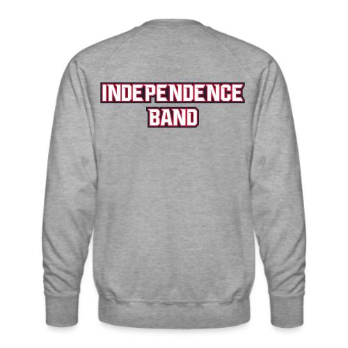 IHS Crest with Back Text - Men's Premium Sweatshirt