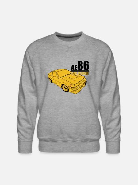 Toyota AE86 - Men's Premium Sweatshirt - heather grey