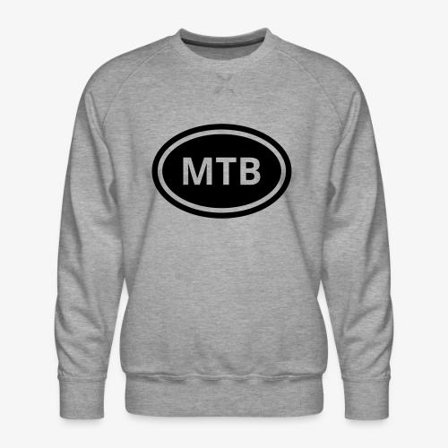 MTB Oval Logo - Men's Premium Sweatshirt